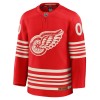 Miesten NHL Detroit Red Wings Pelipaita Custom 2025-26 Fanatics Centennial Premium Punainen